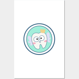 Tooth Fairy Logo Posters and Art